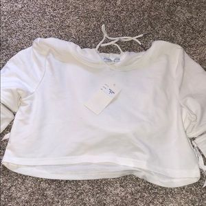 Cropped hoodie w tags